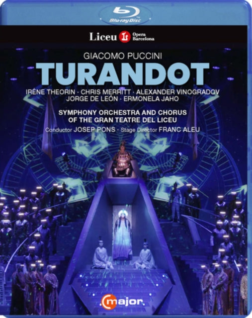 Theorin / Merritt / Vinogradov / Symphony Orchestra Of The Gran Teatre Del Liceu / Josep Pons - Puccini: Turandot (Blu-ray)