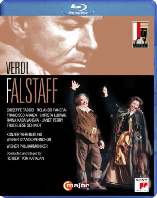 Karajan Herbert Von / Taddei / Panerai / Araiza / Ludwig / Wiener Philharmoniker - Verdi: Falstaff (Blu-ray)