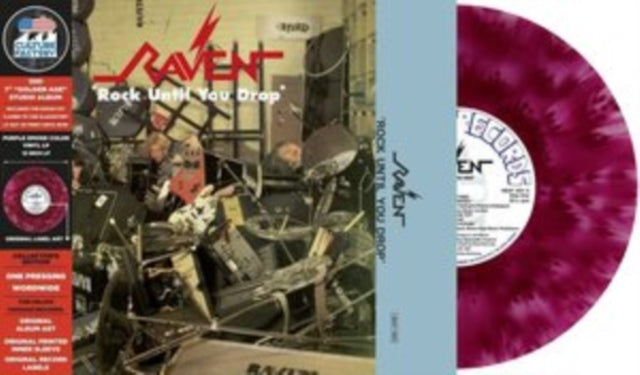 Raven - Rock Until You Drop (Blue/Purple Vinyl) (Vinyl)