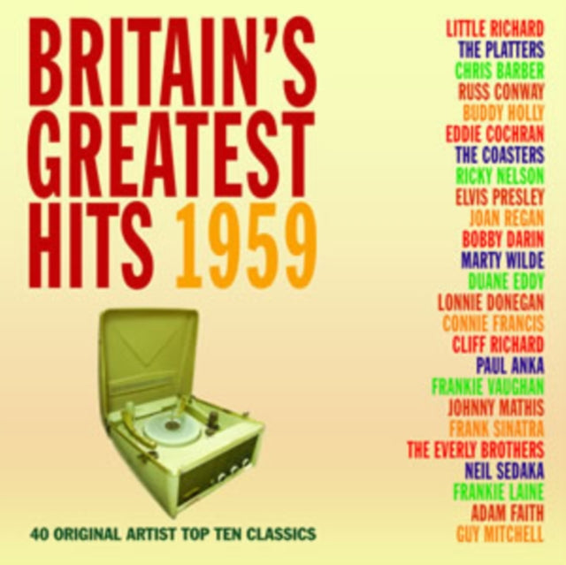 Various Artists - Britains Greatest Hits 1959 (CD)
