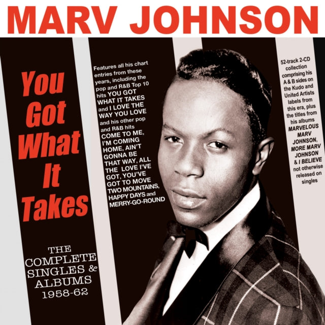 Marv Johnson - You Got What It Takes - The Complete Singles & Albums 1958-62 (CD)