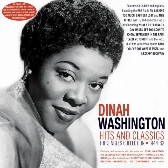 Dinah Washington - Hits And Classics - The Singles Collection 1944-62 (CD)