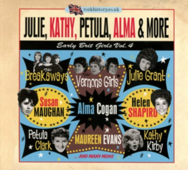 Various Artists - Julie. Kathy. Petula. Alma & More - Early Brit Girls Vol. 4 (CD)