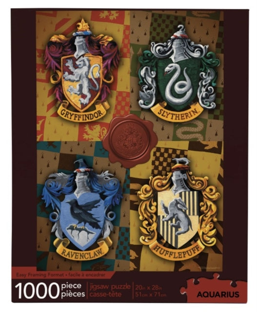 Harry Potter - Harry Potter Crests 1000 Pieces (Jigsaw Puzzle)