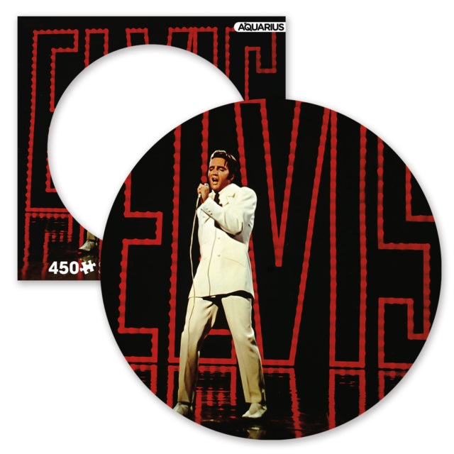 Elvis Presley - Elvis 68 Comeback 450 Piece Picture Disc Puzzle (Jigsaw Puzzle)