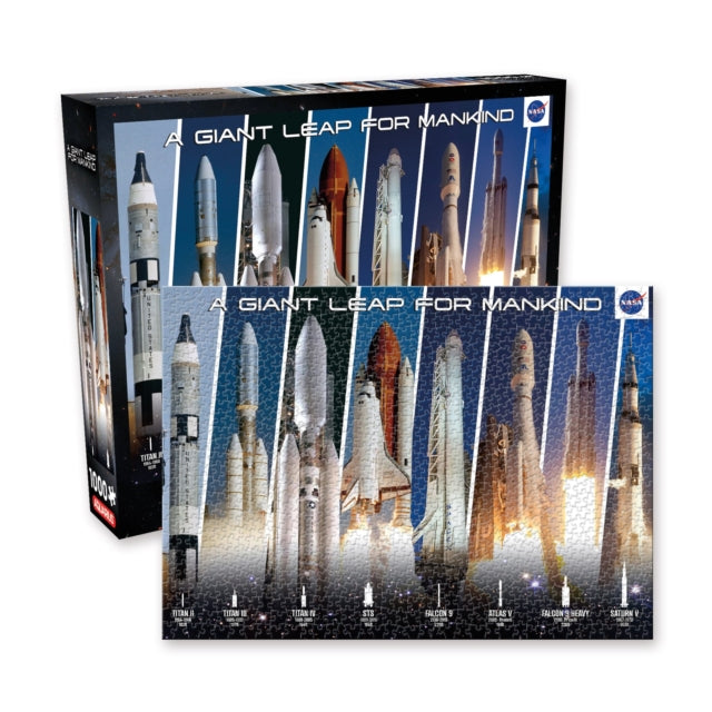 NASA Rocket Grid 1000 Piece Jigsaw Puzzle (Jigsaw Puzzle)