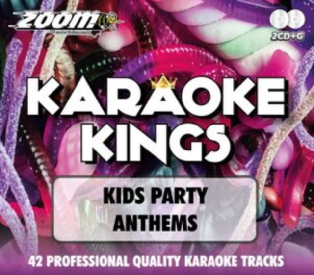 Zoom Karaoke Karaoke Kings: Kids Party Anthems 42 Songs (CD+G) (CD) (https://lasgo.dmmserver.com/media/640/08427050/0842705059651.jpg)