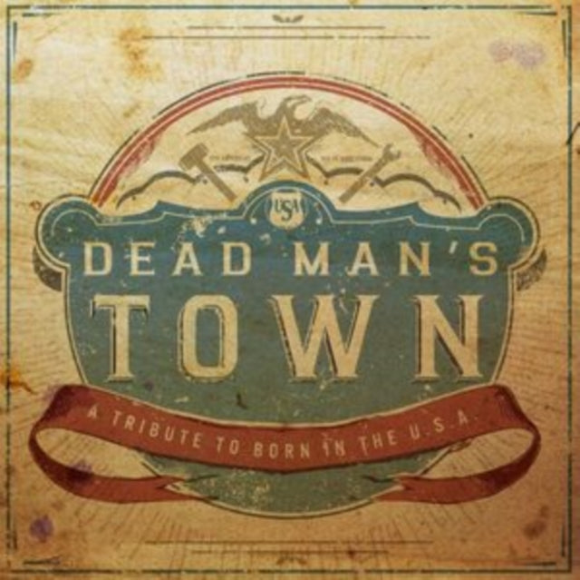 Various Artists - Dead Mans Town: A Tribute To Born In The U.S.A (Red/White/Blue Vinyl) (Vinyl)