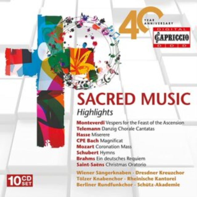 Various Artists - Sacred Music For Capriccios 40 Year Anniversary (CD Box Set)