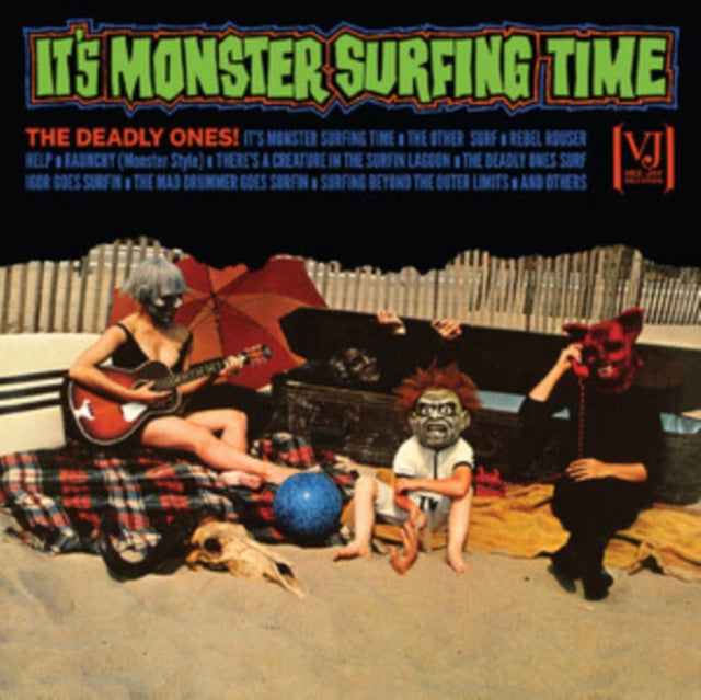 Deadly Ones - Its Monster Surfing Time (All-Analog) (Bloody Pumpkin Vinyl) (Vinyl)