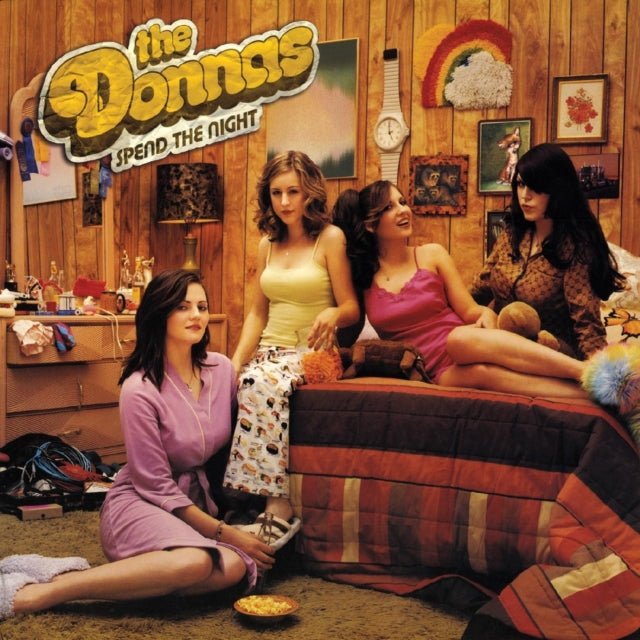 Donnas - Spend The Night (Clear/Canary/Pink Splatter Vinyl) (Vinyl)