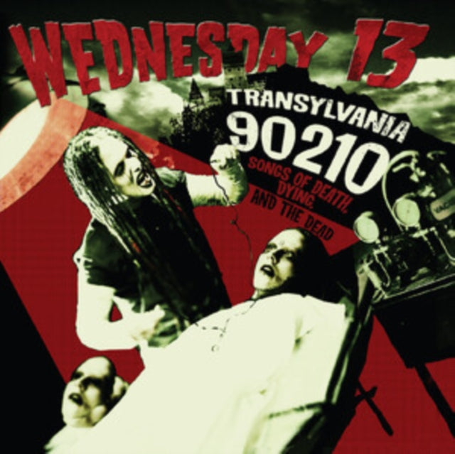Wednesday 13 - Transylvania 90210 - Songs Of Death. Dying. And The Dead - Remastered (Neon Green Vinyl) (Vinyl)