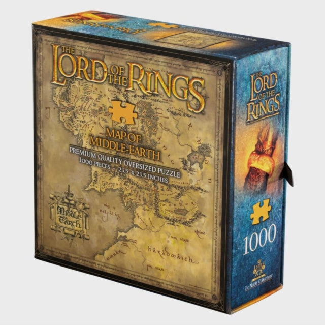 Lord Of The Rings - Middle Earth 1.000 Piece Jigsaw Puzzle (Jigsaw Puzzle)