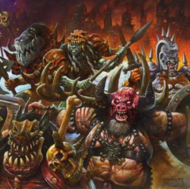 Gwar - The New Dark Ages (Black/Gold Marble Vinyl) (Vinyl)
