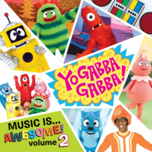 Yo Gabba Gabba - Music Is Awesome - Vol. 2 (CD)