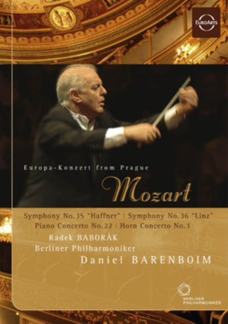 Barenboim Daniel / Baborak Radek / Berliner Philharmoniker - Mozart: Symphony No. 35 & 36 - Piano Concerto No. 22 - Horn Concerto No. 1 (DVD)