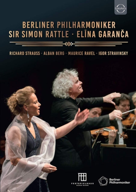 Rattle Simon / Garanca Elina / Berliner Philharmoniker - Strauss - Berg - Ravel - Stravinsky (DVD)