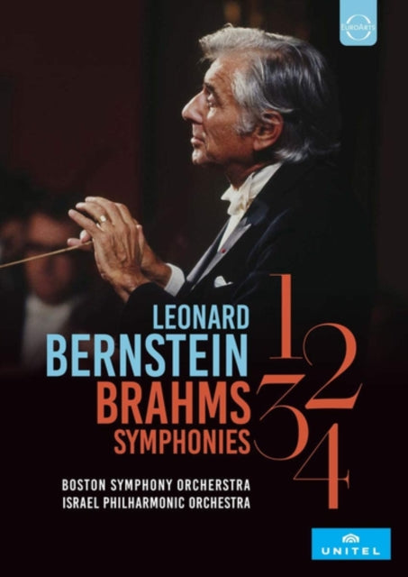 Bernstein Leonard / Boston Symphony Orchestra - Brahms: Symphonies 1-4 (DVD)