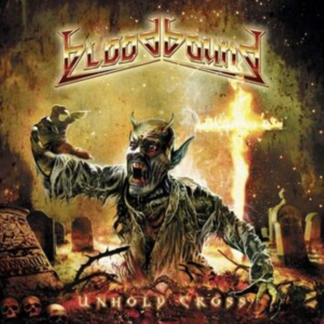 Bloodbound - Unholy Cross (Clear Yellow/Black Marble Vinyl) (Vinyl)