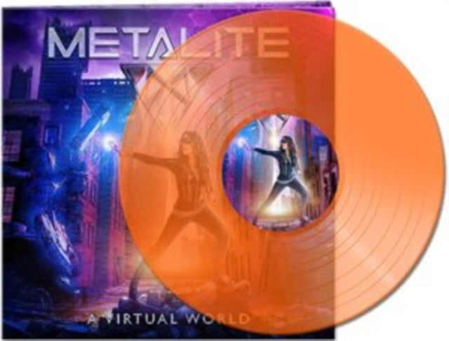 Metalite - A Virtual World (Clear Orange Vinyl) (Vinyl)