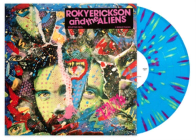 Roky Erickson And The Aliens - Roky Erickson And The Aliens (+2 Bonus Tracks) (Cyan/Hot Pink Light/Neon Green Splatter Vinyl) (Vinyl)