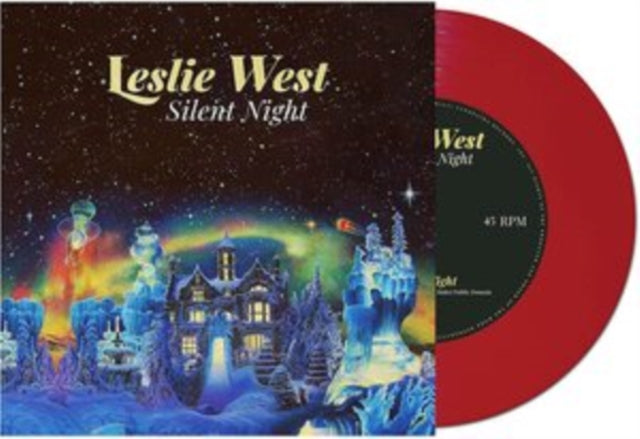 Leslie West - Silent Night (Red Vinyl) (Vinyl Single)