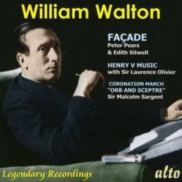 Edith Sitwell Etc / Olivier / Walton - Walton Facade / Henry V Excerpts Etc (CD)
