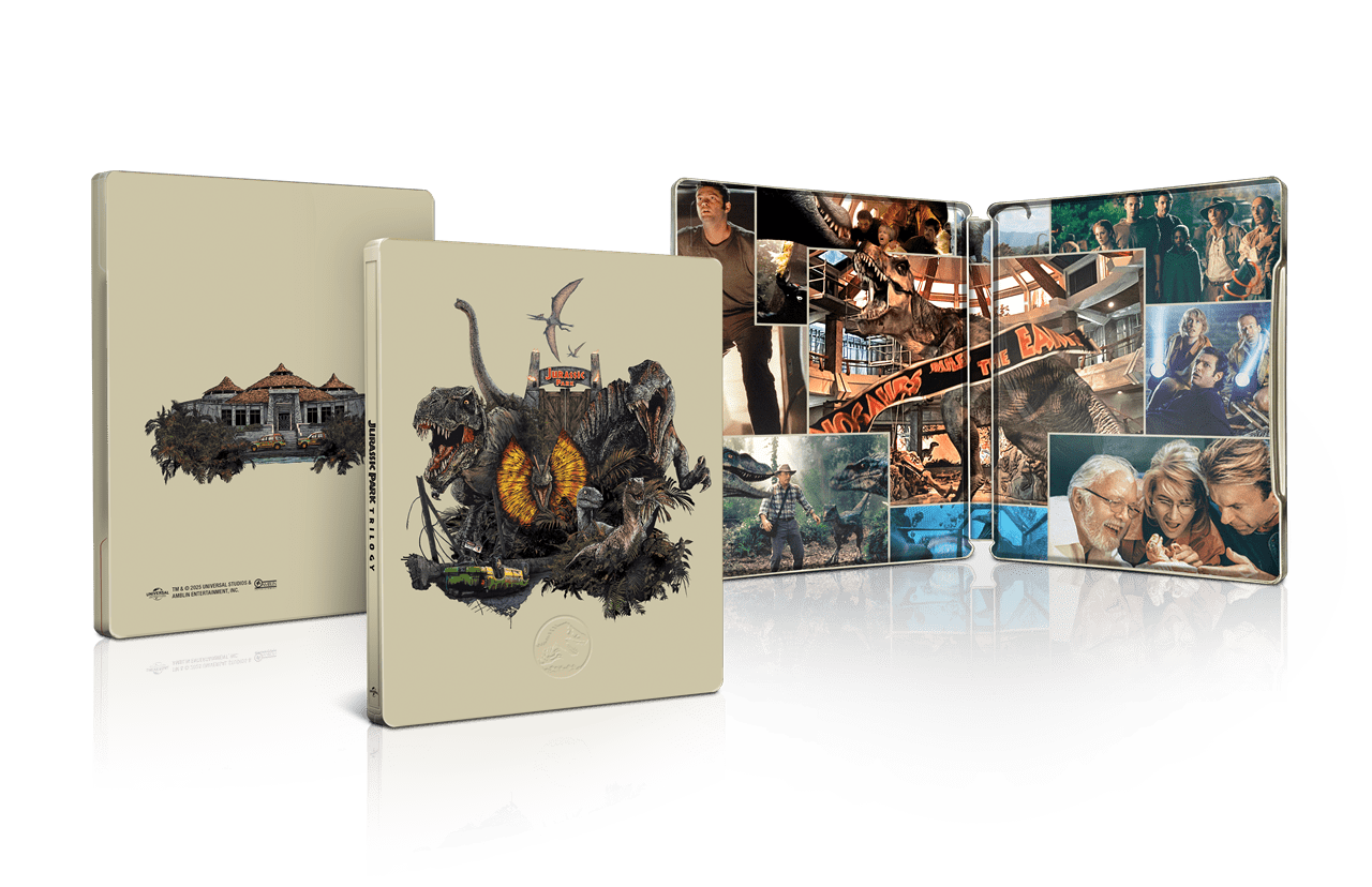 Jurassic Park Trilogy 4K UHD Limited Edition Steelbook (Blu-ray 4K)