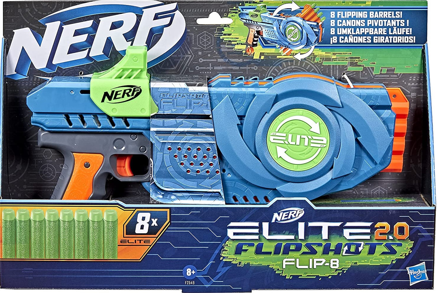 NERF - Elite 2.0 Flip 8