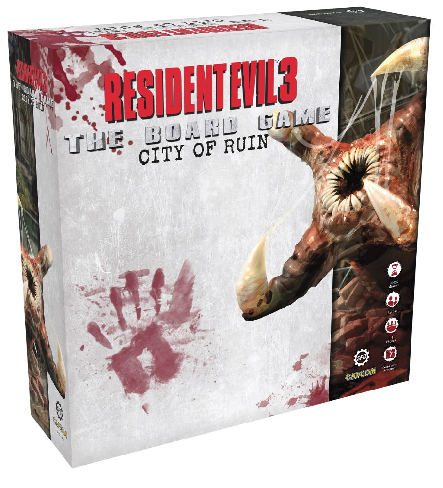 Resident Evil 3: City of Ruin Expansion Boardgames
