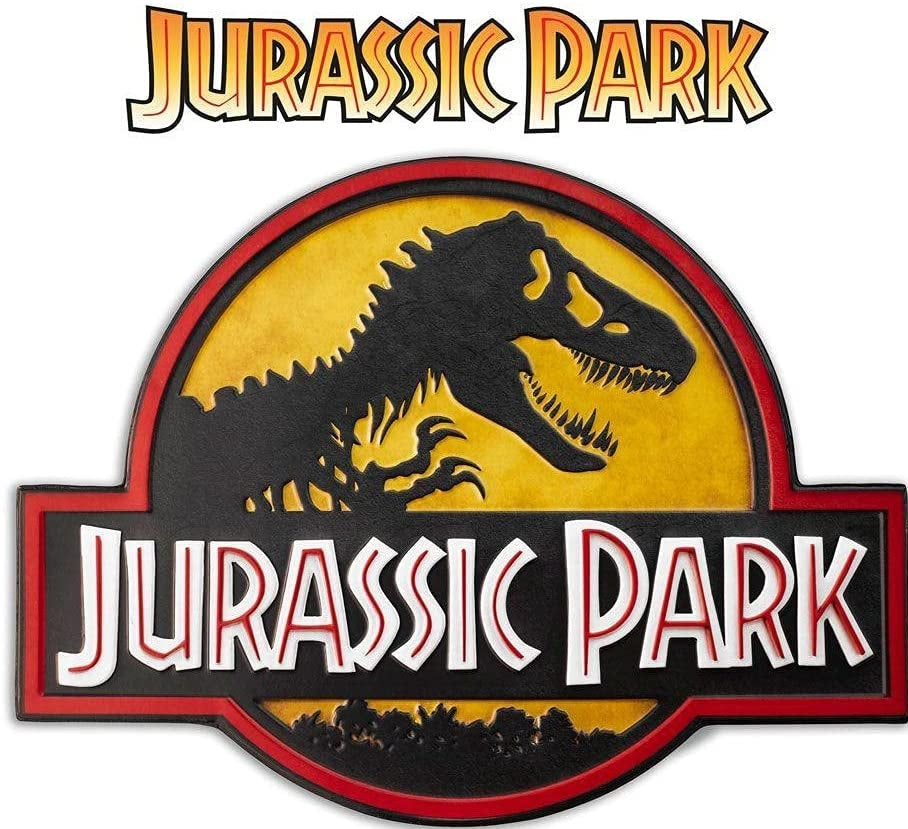 Jurassic Park: Metal Logo Sign