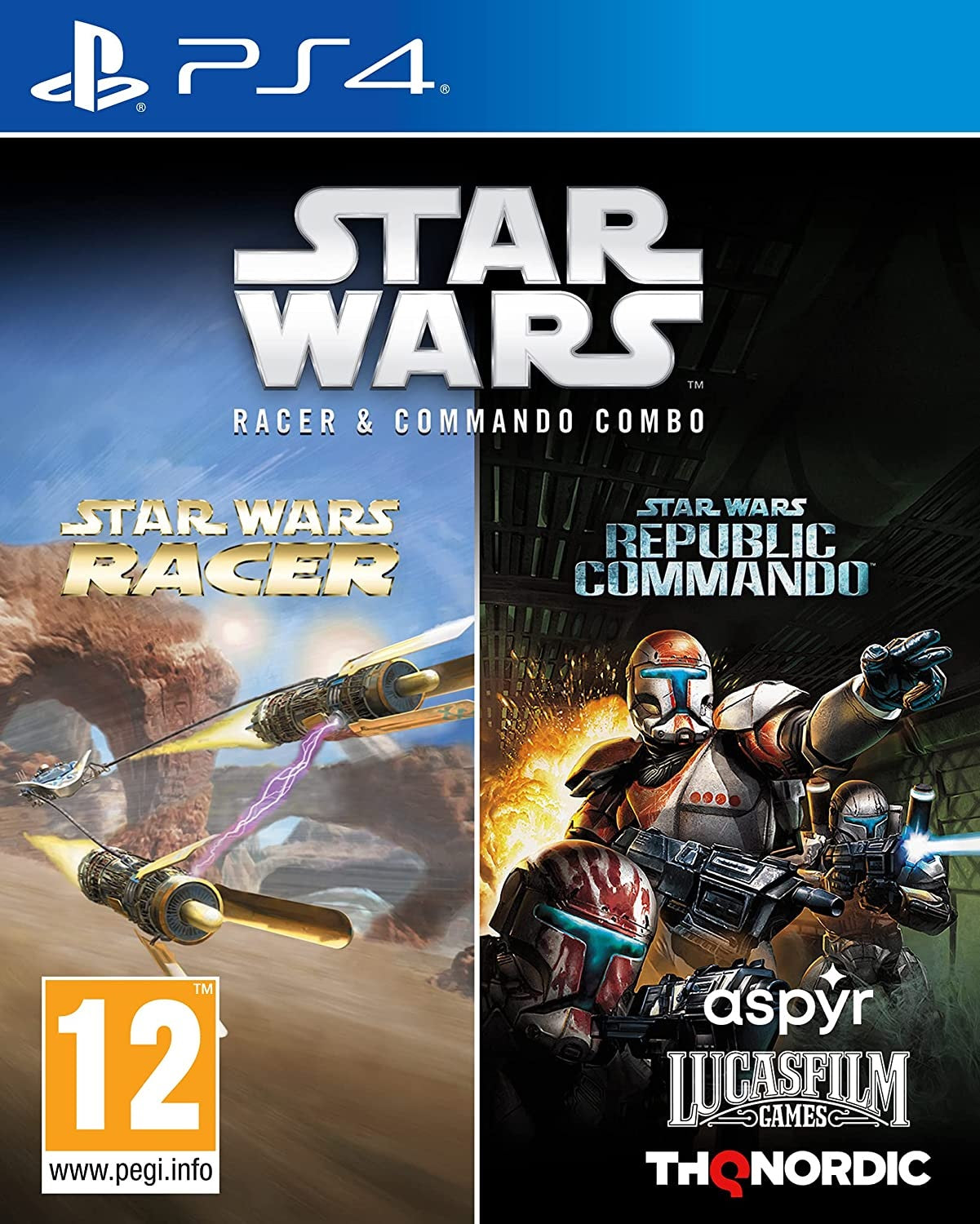 Star Wars: Racer & Commando Combo (PS4)