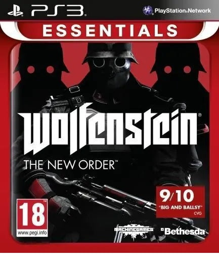 Wolfenstein: The New Order (Essentials) (PS3)