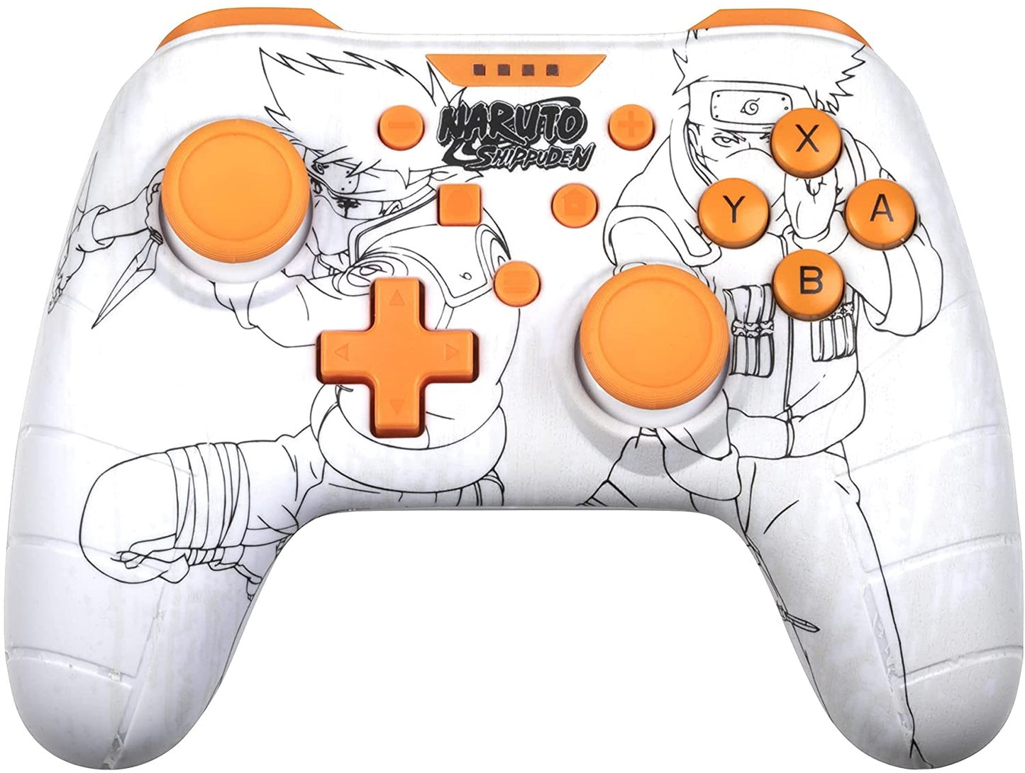 Konix Naruto Switch Wired Controller (White) (Nintendo Switch)
