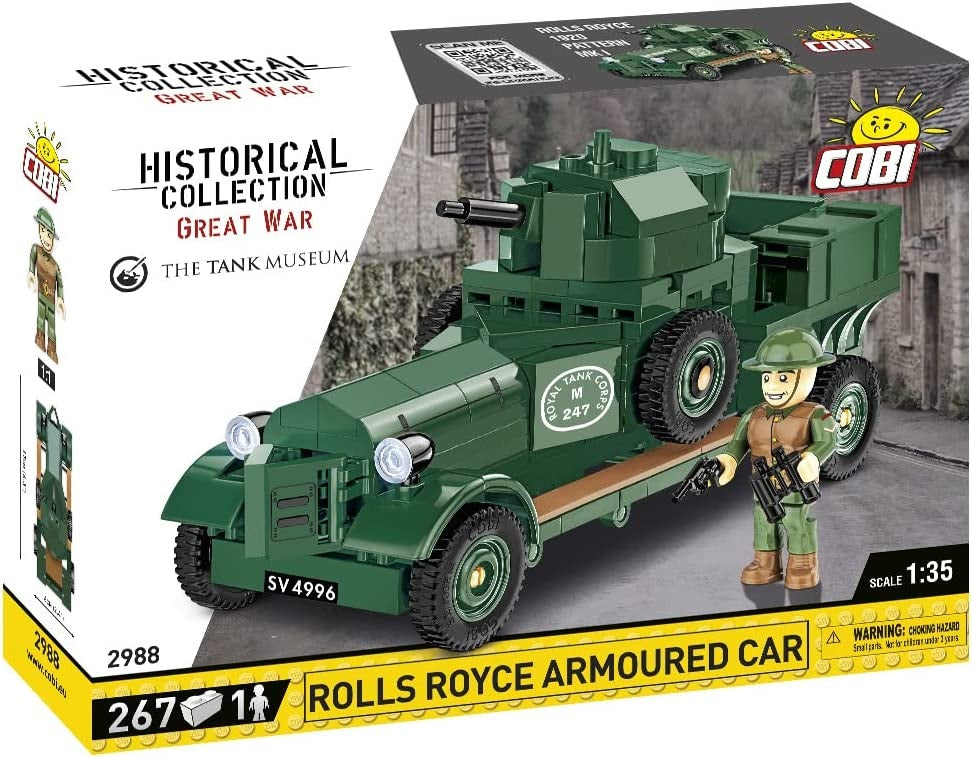 Cobi - World War I - Rolls Royce Armoured Car 1 -35 267 Pcs