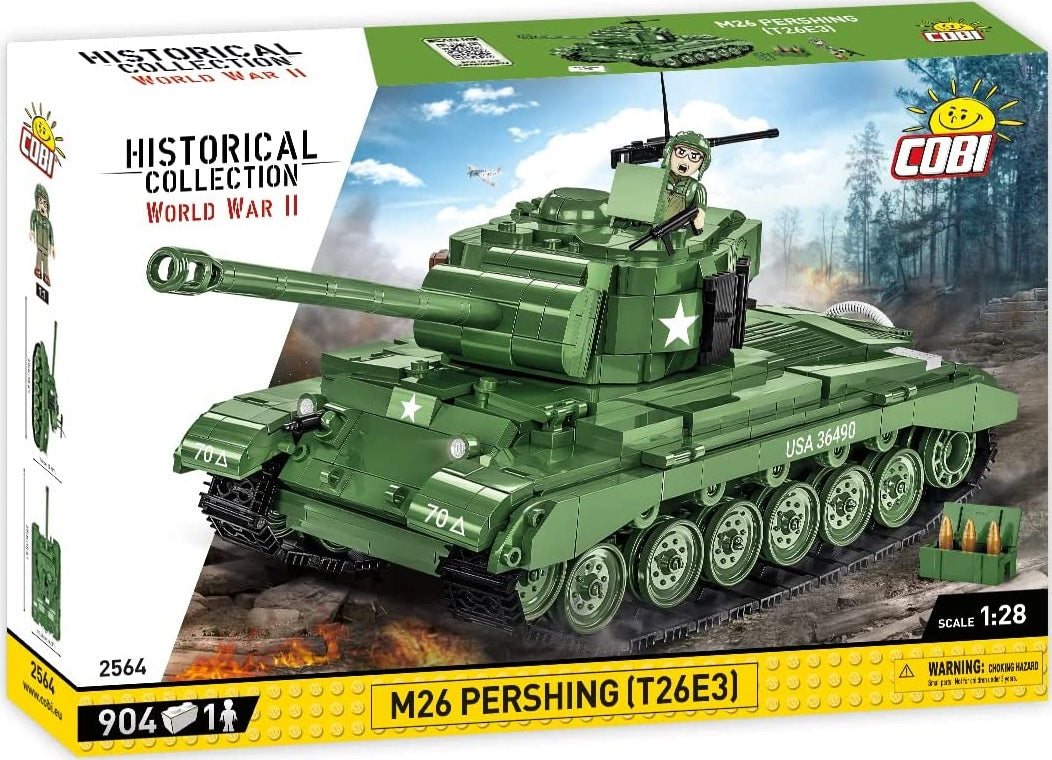 Cobi - World War II - M26 Pershing (T26E3) 904 pcs