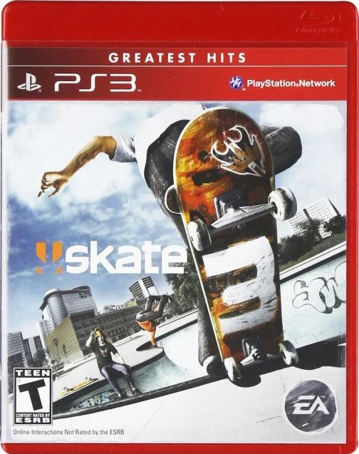 Skate 3 (THREE) (Greatest Hits) (US Import) (Multi Region) (PS3)