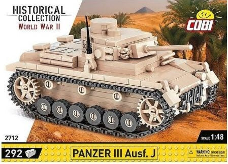 Cobi - World War II - Panzer III Aus F J 292 pcs