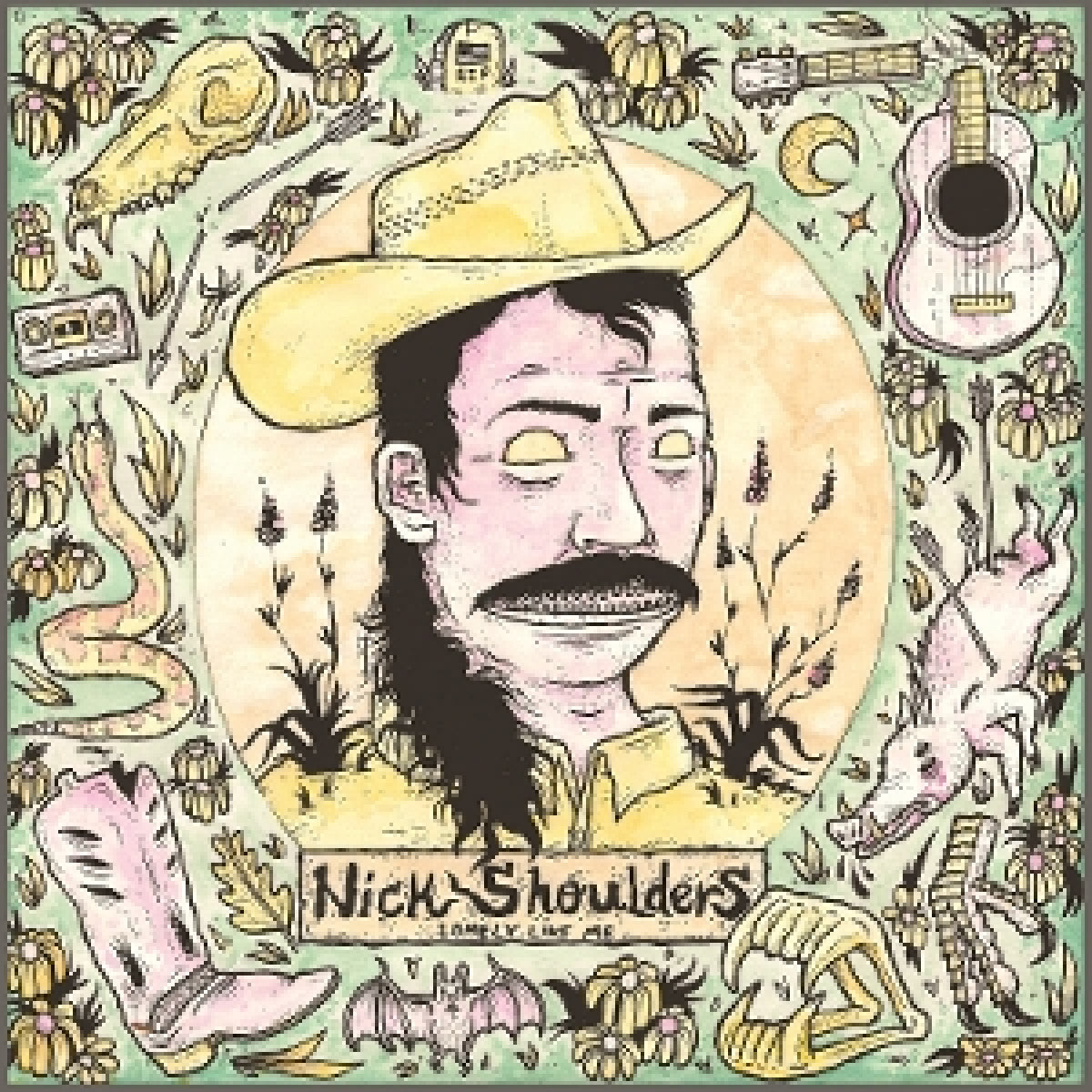 Nick Shoulders - Lonely Like Me (Lime Green Vinyl) (Vinyl)