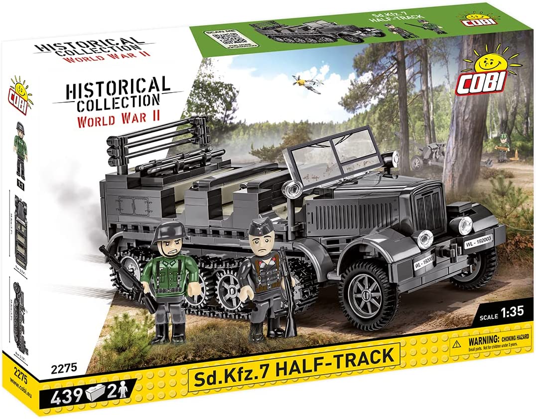 Cobi - World War II - Sd.Kfz.7 Half -Track 439 pcs