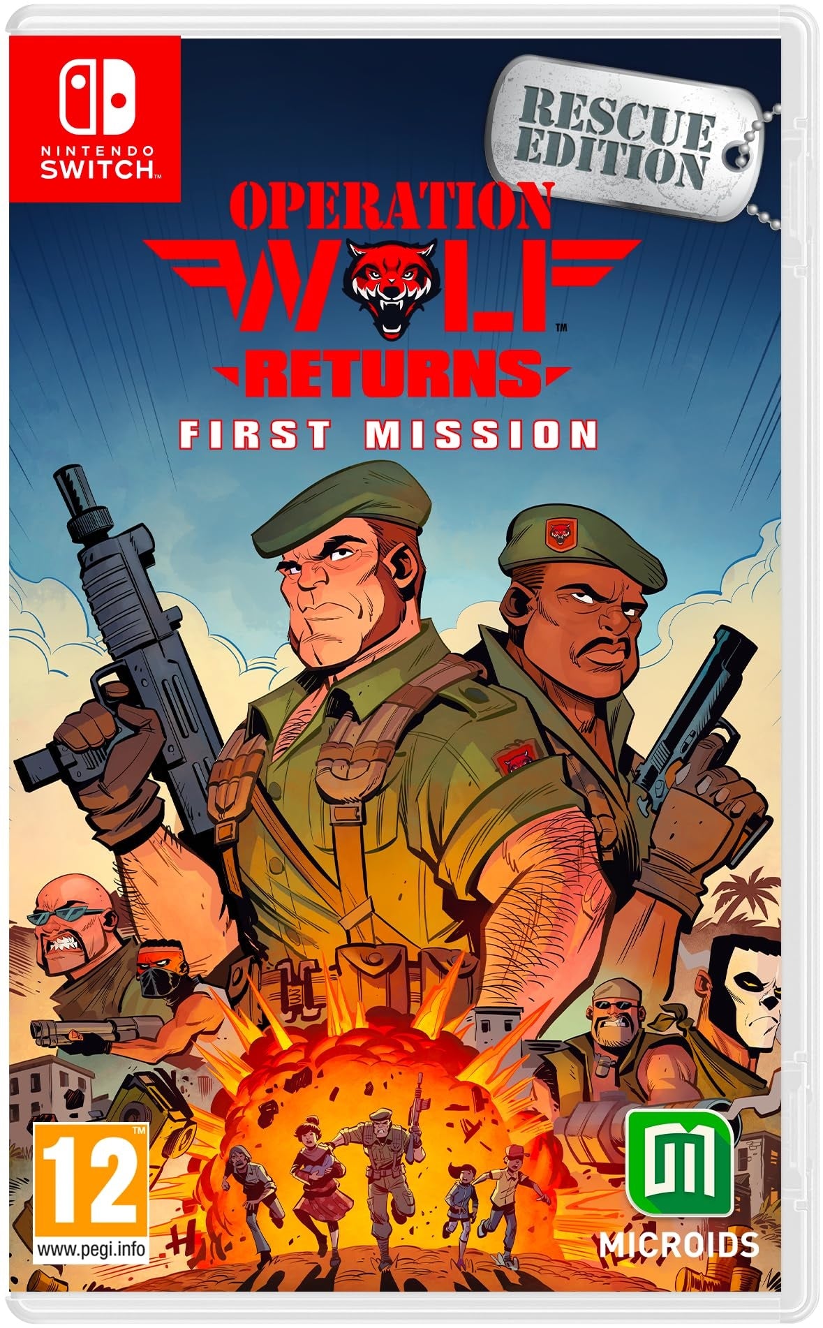 Operation Wolf Returns: First Mission - Rescue Edition (Nintendo Switch)