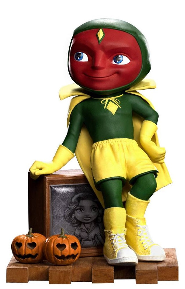 IronStudios - MiniCo Figurines: Marvel Wandavision (Vision - Halloween) (Figures)