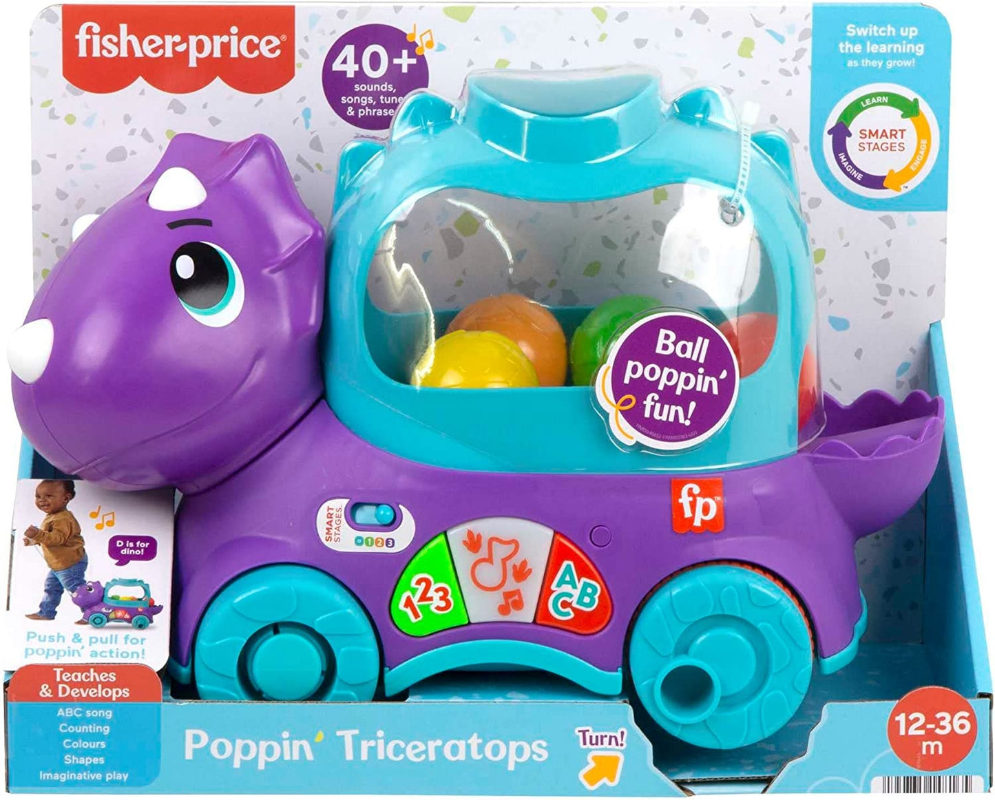 Fisher Price - Poppin Dino