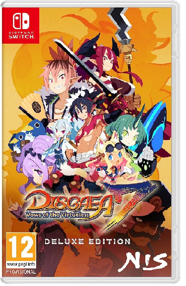 Disgaea 7: Vows of the Virtueless - Deluxe Edition (Nintendo Switch)