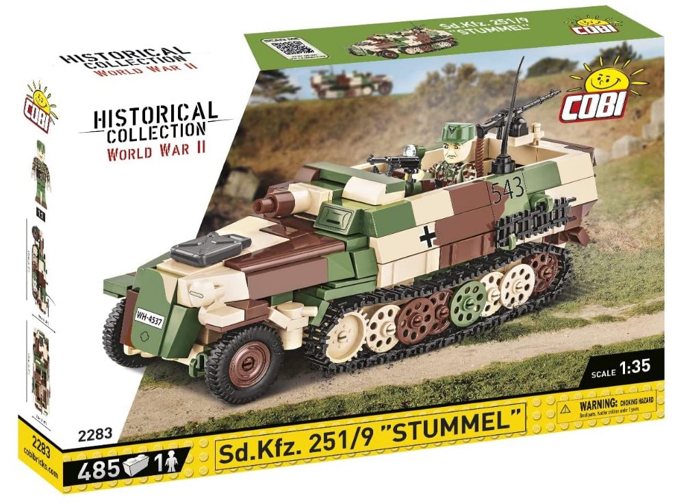 Cobi - World War II - Sd.Kfz 251/9 Stummel 485 pcs