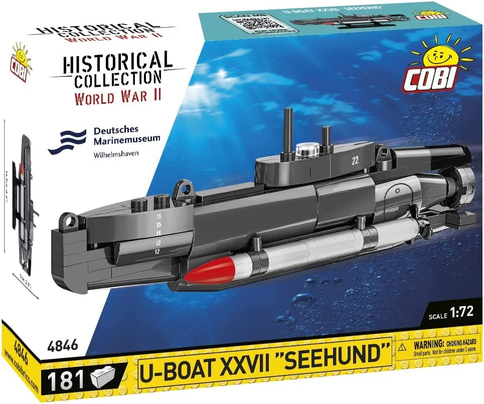 Cobi - World War II - U -Boot XXIII Seehund 181 pcs