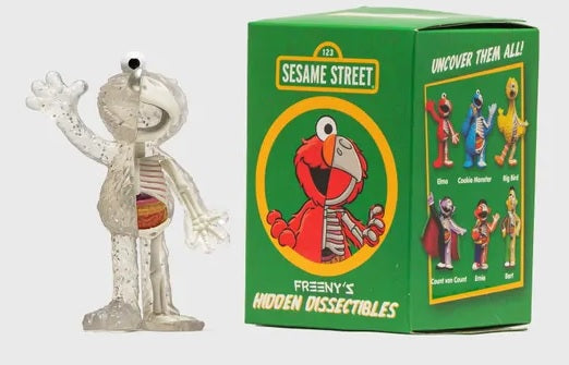 Mighty Jaxx - XXRAY (Elmo - Clear Glitter) Vinyl Art Collectible (Figures)