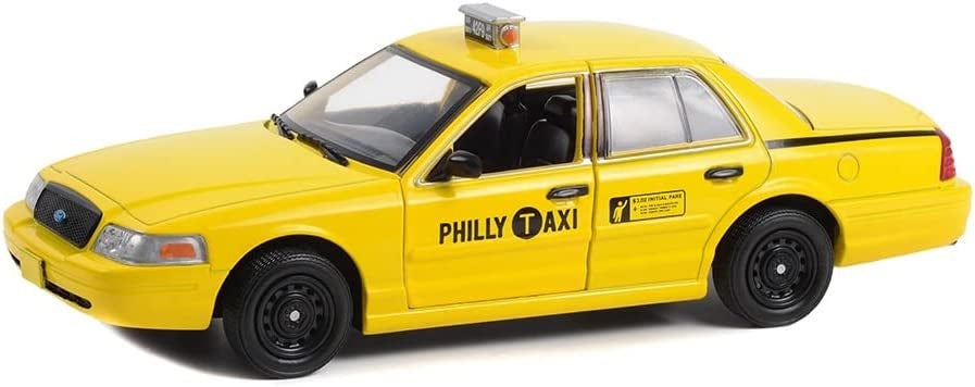 Greenlight Collectibles - 1/24 Creed (2015) - 1999 Ford Crown Victoria Philly Taxi (Diecast Model Car)