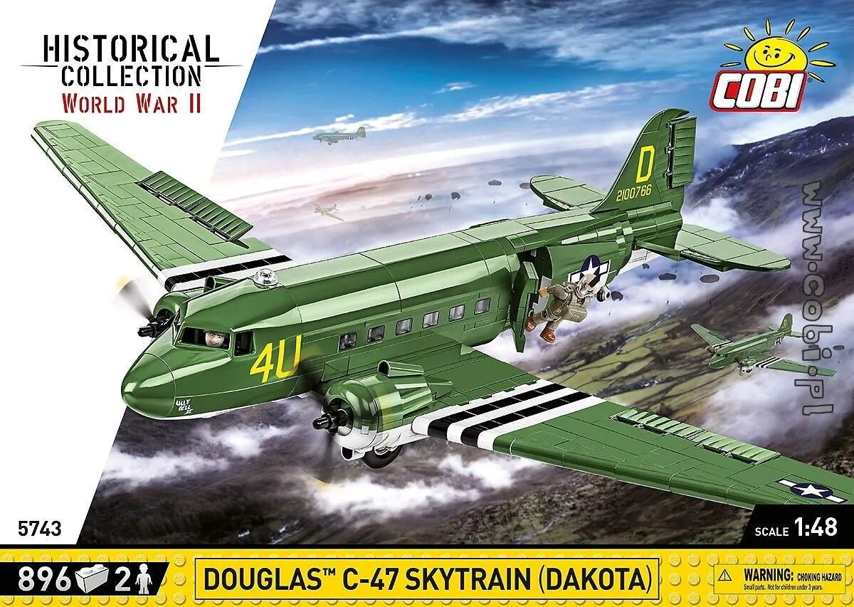 Cobi - World War II - Douglas C -47 Skytrain (Dakota) 896 pcs
