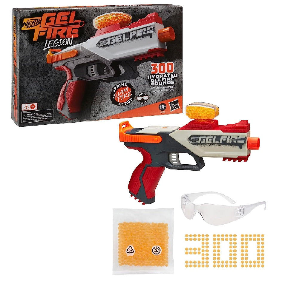 NERF - Pro Gelfire Legion + 300 Hydrated Gelfire Rounds